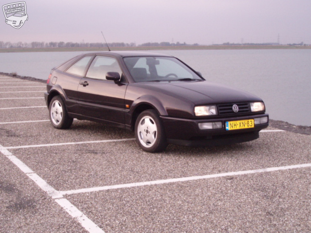 The Corrado of paint in black